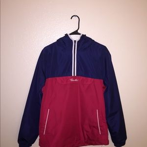 Men's red and blue PRIMITIVE windbreaker